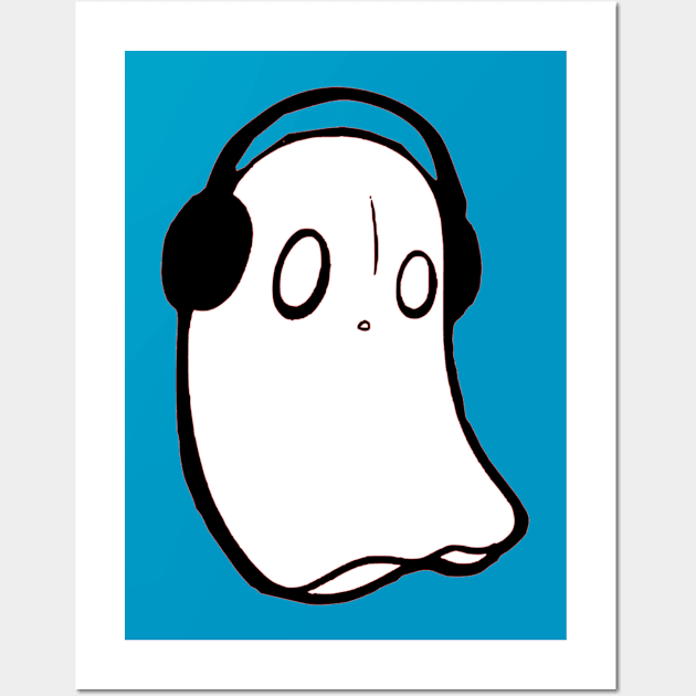 Napstablook Undertale Wall Art by OtakuPapercraft